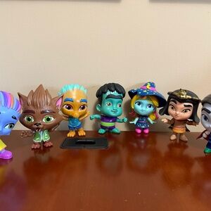 Colorful Kids Toy Figures Set